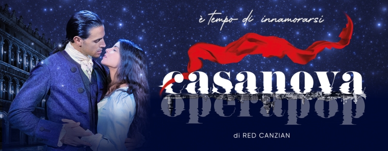 Spettacolo Casanova Opera Pop a Roma 