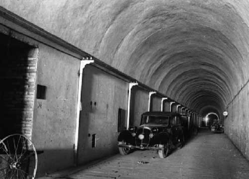ABBAZIA DI FARFA E GALLERIE BUNKER DI SORATTE - PARTITO 